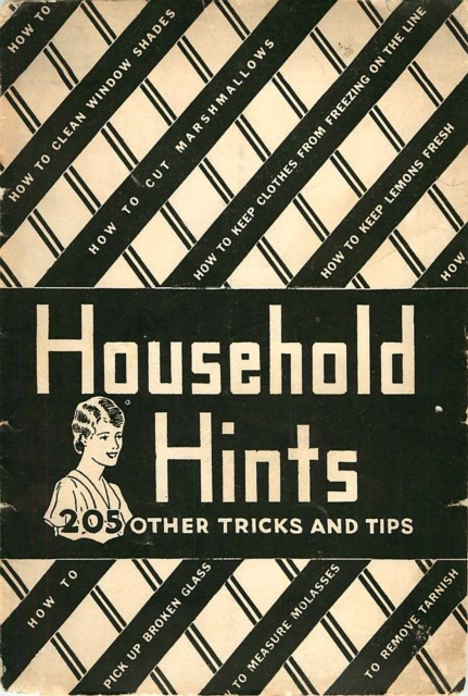 Household Hints, 