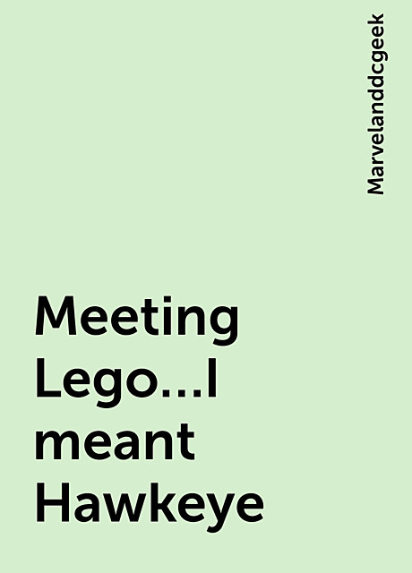 Meeting Lego…I meant Hawkeye, Marvelanddcgeek
