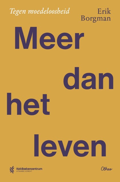 Meer dan het leven, Erik Borgman