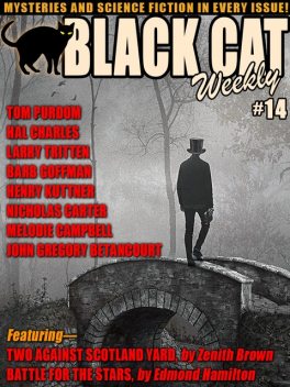 Black Cat Weekly #14, Edmond Hamilton, John Gregory Betancourt, Henry Kuttner, Tom Purdom, Barb Goffman, Zenith Brown, Melodie Campbell, Larry Tritten