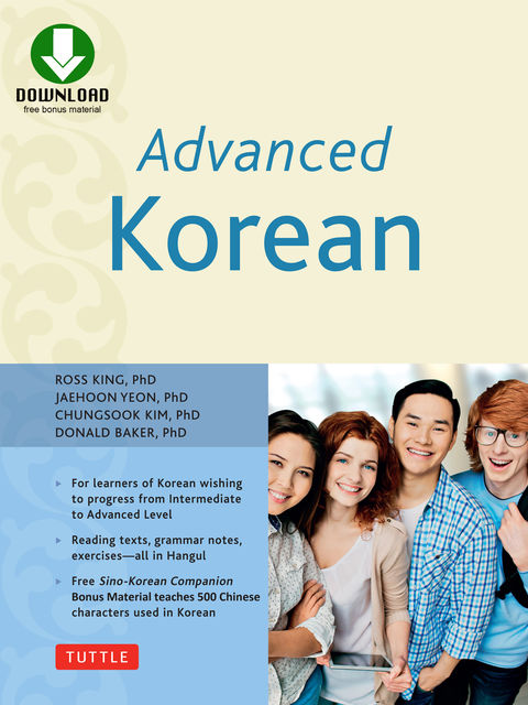 Advanced Korean, Ross King, Donald Baker, Jaehoon Yeon, Chungsook Kim