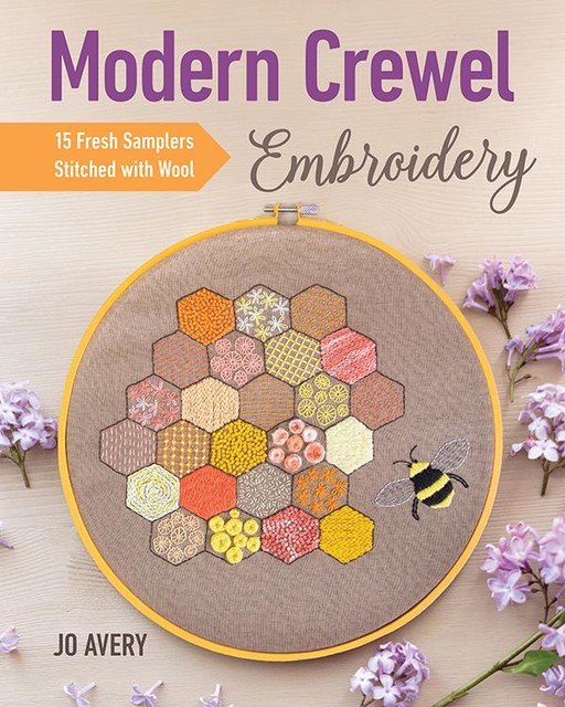 Modern Crewel Embroidery, Jo Avery