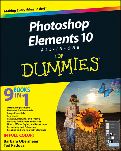 Photoshop Elements 10 All-in-One For Dummies, Barbara Obermeier, Ted Padova