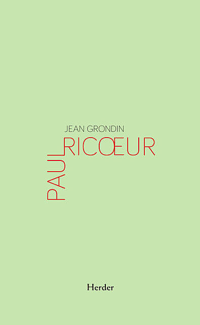 Paul Ricoeur, Jean Grondin