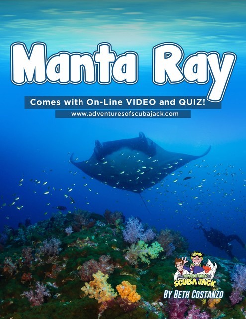 Manta Ray Activity Workbook For Kids, Beth Costanzo