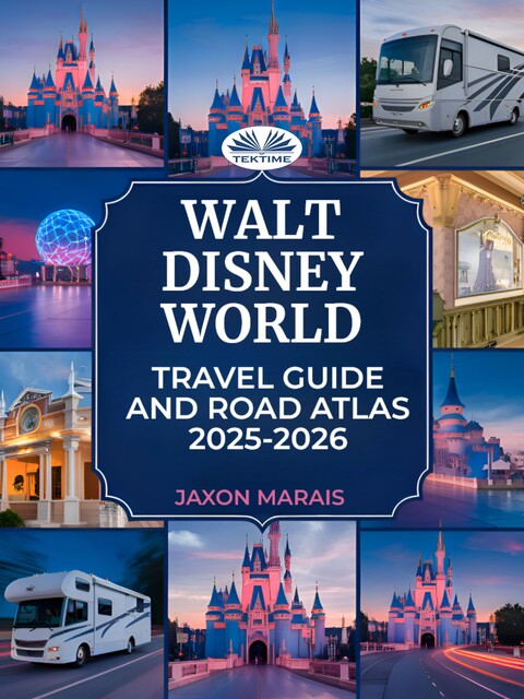 Walt Disney World Travel Guide And Road Atlas 2025 – 2026-Park Maps, Itineraries, Must-See Attractions, Dining, And Insider Tips For Families And Visitors, Jaxon Marais