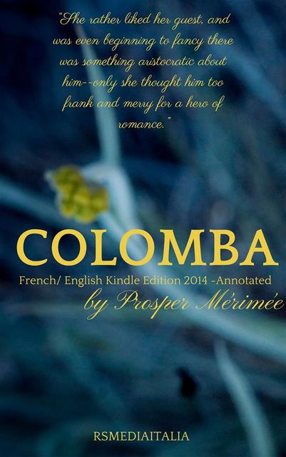 Colomba (French/English Edition), Prosper Mérimée
