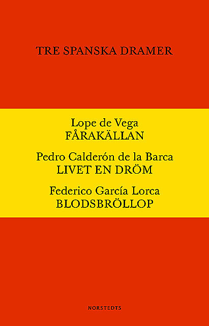 Tre spanska dramer, Lope de Vega, Federico García Lorca, Pedro Calderón de la Barca