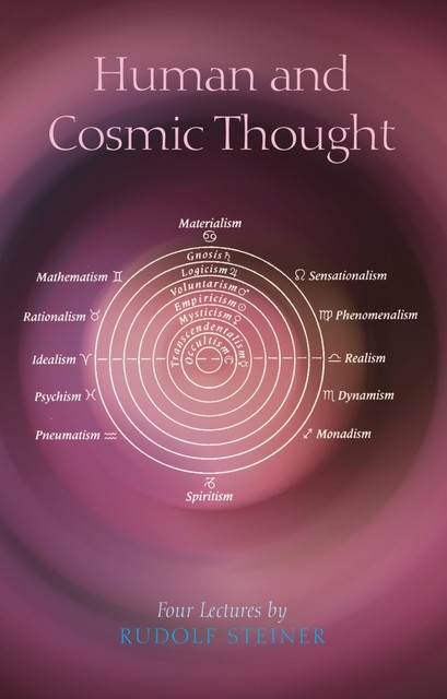 Human and Cosmic Thought, Rudolf Steiner