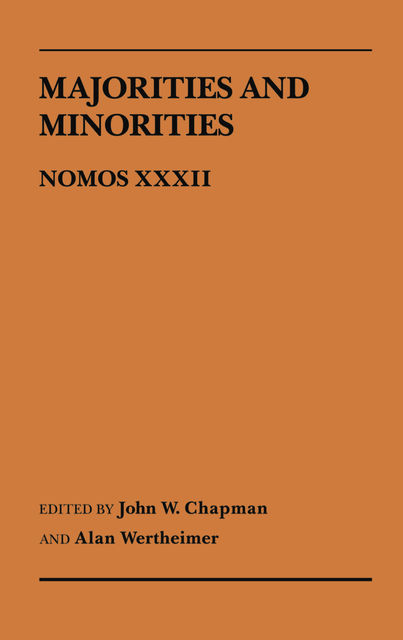 Majorities and Minorities, John W.Chapman