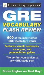 GRE Vocabulary Flash Review, LearningExpress LLC
