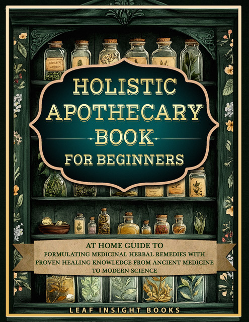 Holistic Apothecary Book for Beginners, Leaf Insight Books