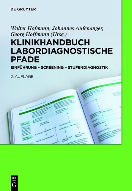 Klinikhandbuch Labordiagnostische Pfade, Georg Hoffmann, Johannes Aufenanger, Walter Hofmann