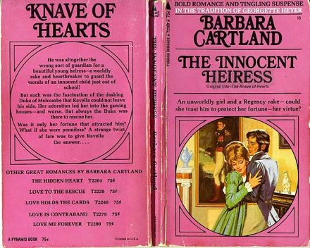 Knave Of Hearts, Barbara, 1902–2000, Cartland