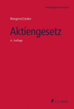 Aktiengesetz, Sebastian Fischer, Thomas Schulz, Florian Becker, Marc Deckers, Peter Hemeling, Thomas Förl, Timo Holzborn, Tobias Bürgers, Torsten Fett, Christian Pelz, Carsten König, Ingo Theusinger, Jan Lieder, Laurenz Wieneke, Markus Stadler, Philipp-Alexander Göz