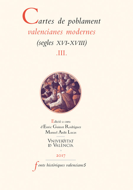 Cartes de poblament valencianes modernes (segles XVI-XVIII). Vol III, AAVV