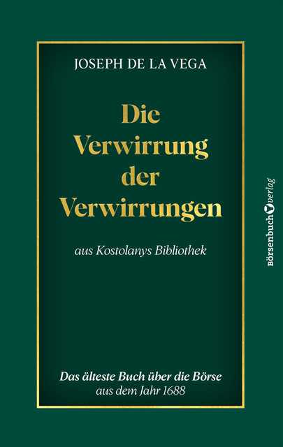 Die Verwirrung der Verwirrungen, Joseph de la Vega