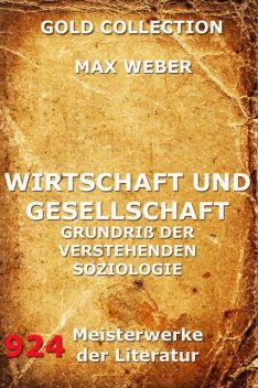 Wirtschaft und Gesellschaft, Max Weber
