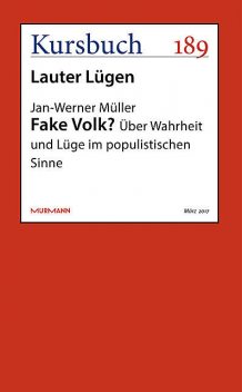 Fake Volk, Jan-Werner Muller