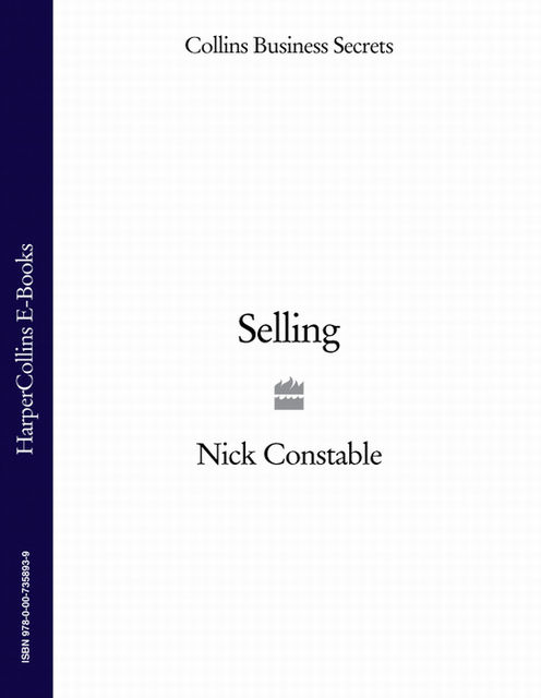 Selling (Collins Business Secrets), Nick Constable