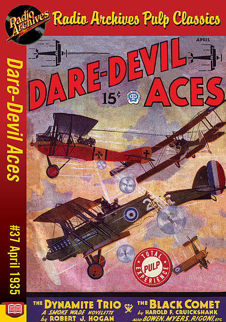 Dare-Devil Aces #37 April 1935, Harold F. Cruickshank, Robert Jasper Hogan
