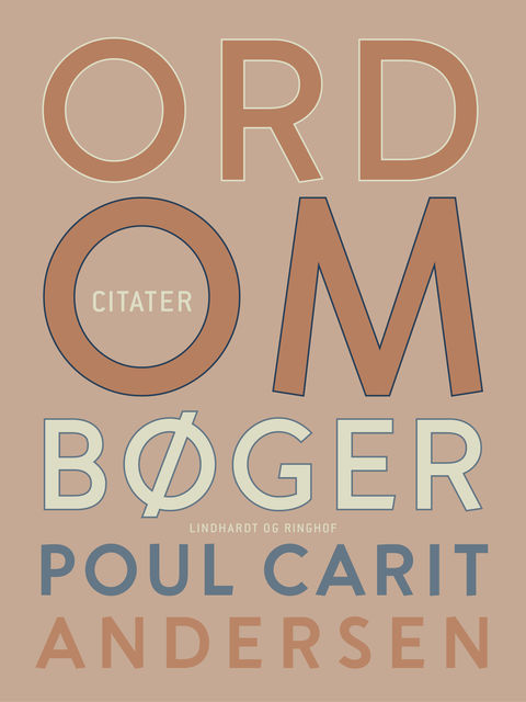 Ord om bøger, Poul Carit Andersen