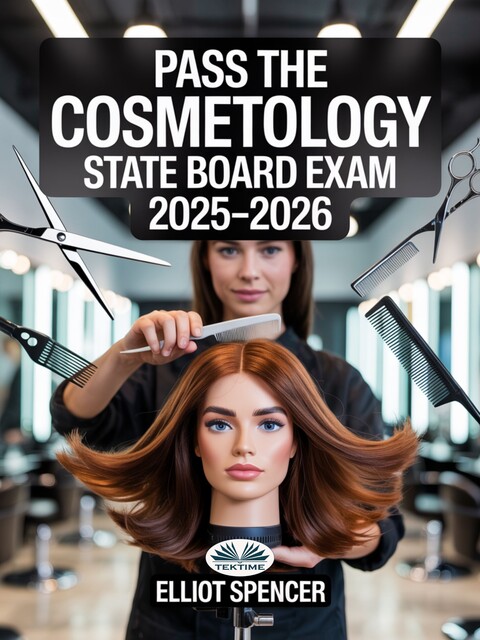 Pass The Cosmetology State Board Exam 2025–2026-Everything You Need To Succeed —From Study Plans & Practice Questions To Proven Test-Taking Strategy, Elliot Spencer