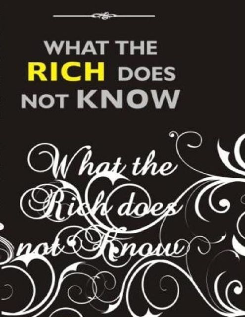 What the Rich Does Not Know, Solomon Okpa