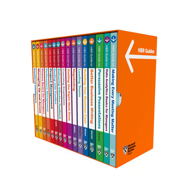 Harvard Business Review Guides Ultimate Boxed Set (16 Books), Harvard Business Review, Nancy Duarte, Mary Shapiro, Bryan A. Garner, Jeff Weiss