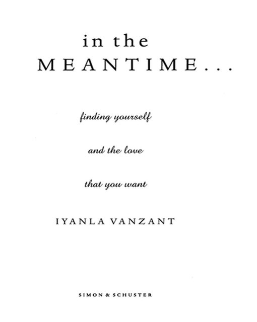 In the Meantime, Iyanla Vanzant