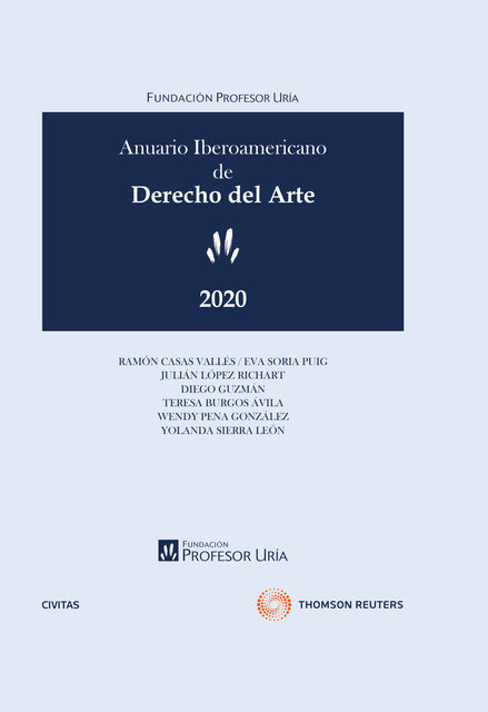 Anuario Iberoamericano de Derecho del Arte 2020, Rafael Sánchez Aristi
