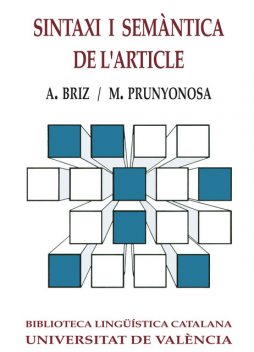 Sintaxi i semàntica de l'article (2a ed.), Antonio Gómez, Manuel Tomás