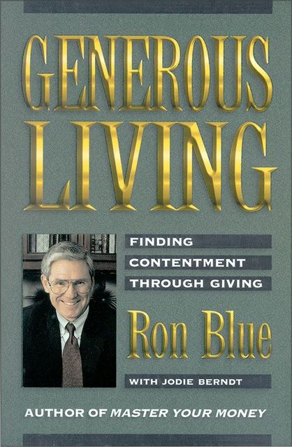 Generous Living, Ron Blue