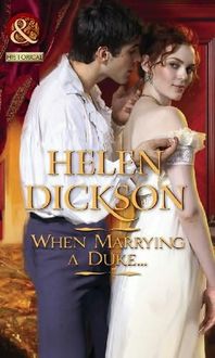 When Marrying a Duke, Helen Dickson
