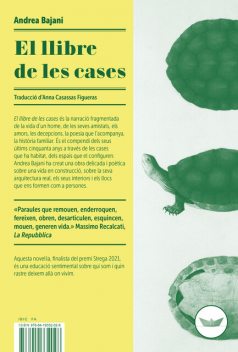 El llibre de les cases, Andrea Bajani