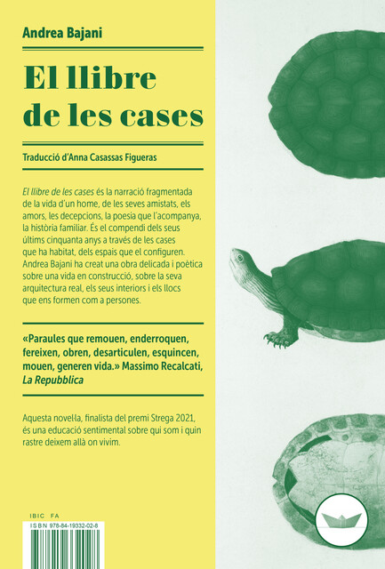 El llibre de les cases, Andrea Bajani