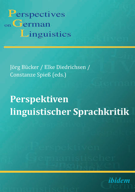 Perspektiven linguistischer Sprachkritik, Elke Diedrichsen