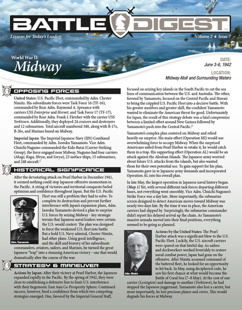 Battle Digest: Midway, Christopher J. Petty