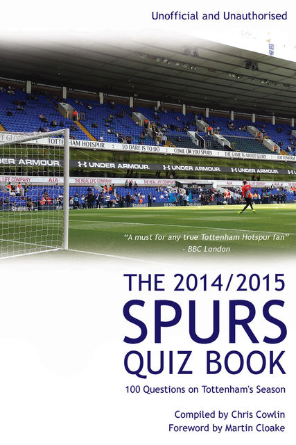 Spurs Quiz Book, Chris Cowlin