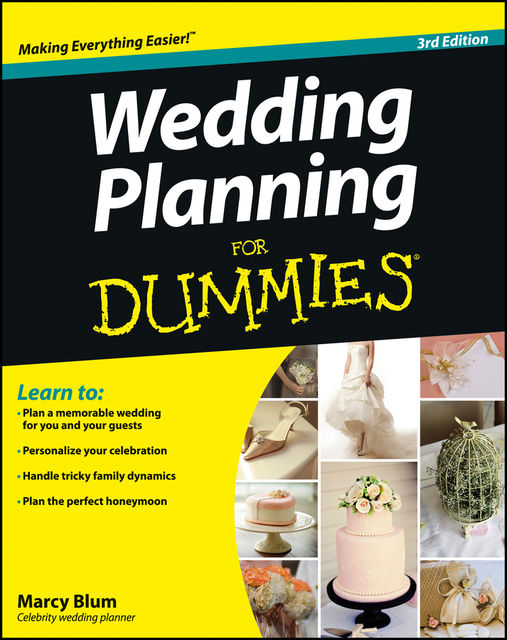Wedding Planning For Dummies, Marcy Blum