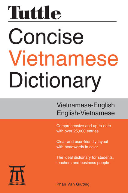 Tuttle Concise Vietnamese Dictionary, Phan Van Giuong