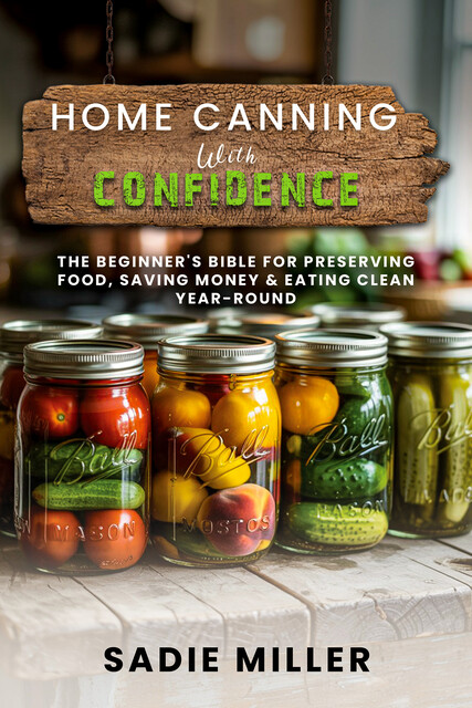 Home Canning with Confidence, Sadie Miller