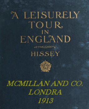 A Leisurely Tour in England, James John Hissey