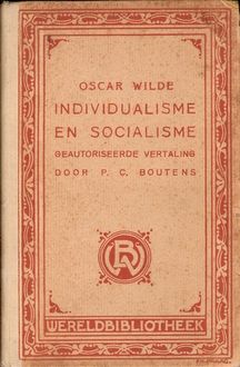 Individualisme en socialisme, Oscar Wilde