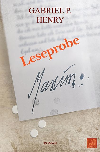 Leseprobe – Maxim, Gabriel P. Henry