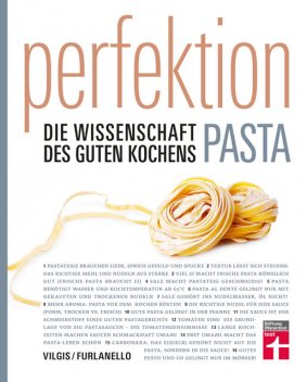 Perfektion Pasta, Thomas Vilgis, Mario Furlanello