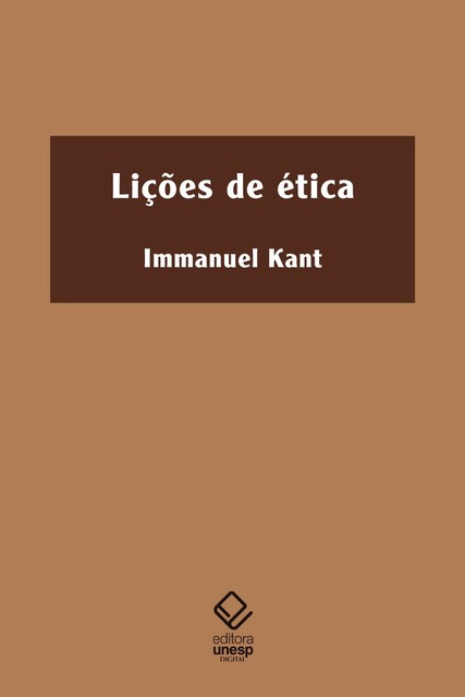 Lições de Ética, Immanuel Kant