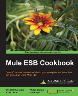 Mule ESB Cookbook, Uchit Vyas, Zakir Laliwala, Abdul Samad, Azaz Desai
