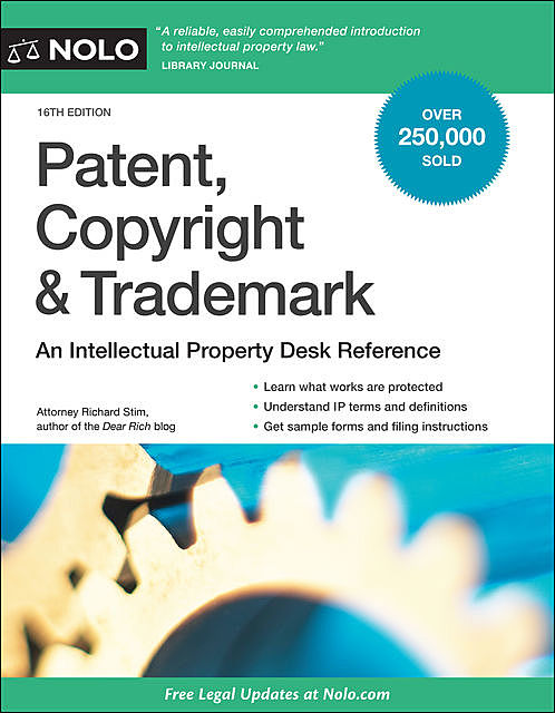 Patent, Copyright & Trademark, Richard Stim