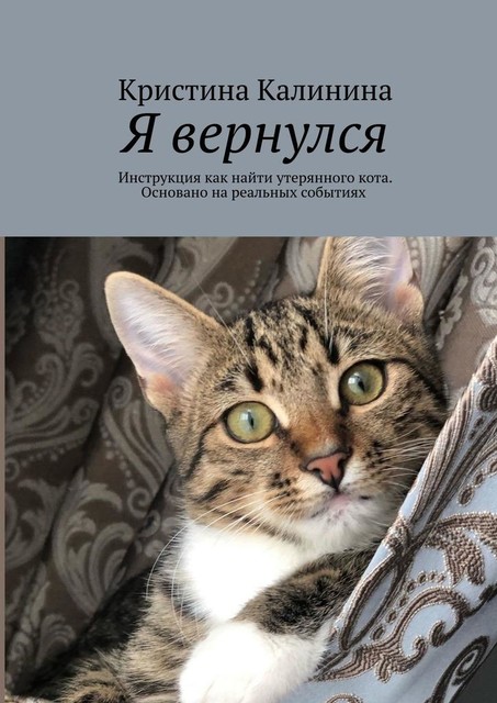 Я вернулся. Инструкция как найти утерянного кота. Основано на реальных событиях, Кристина Калинина